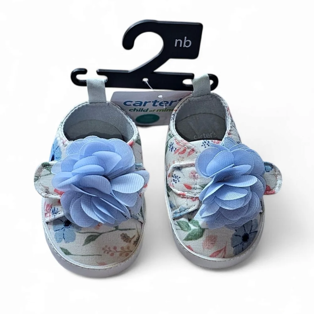 NWT Carters Newborn Girl Shoes